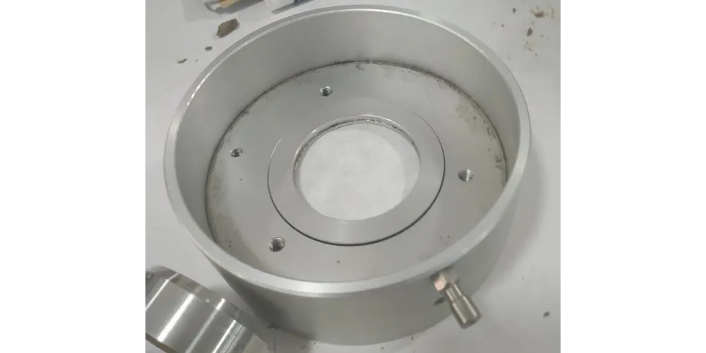 Colocación de la piedra inferior