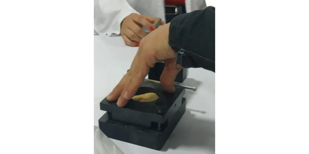 Preparación de la muestra suelta